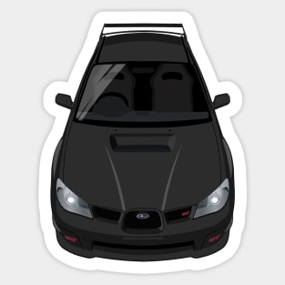 Impreza WRX STI 2nd gen 2005-2007 - Black Sticker